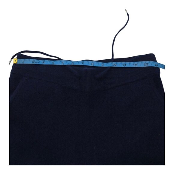 Quince Pants Men S Blue Mongolian Cashmere Sweat Minimalist Preppy Grudge - Picture 6 of 9
